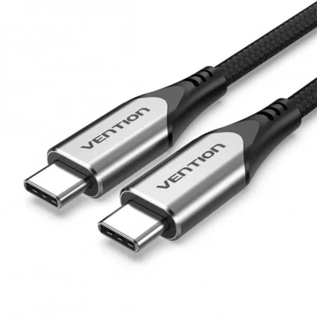 Vention USB-C to USB-C 3.1 Cotton Braided Cable 1.5M Gray - Umag