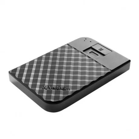 verbatim 2.5" fingerprint secure portable 2tb hdd usb3.1 gen1, aes 256-bit hardware enkripcija, zaštita pristupa otiskom prst - slika 1