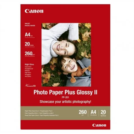 Canon Photo Paper Plus PP201 - A4 - 20L - Umag