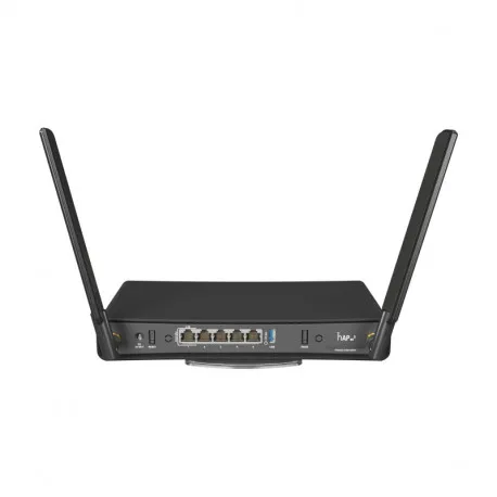 Mikrotik hAP ax3, Wi-Fi 6, C53UiG+5HPaxD2HPaxD, Quad-Core 1.8 GHz CPU, 1GB RAM, 4×Gbit/1×2.5Gbit LAN (PoE In/Out), 2.4GHz/5GH - Umag