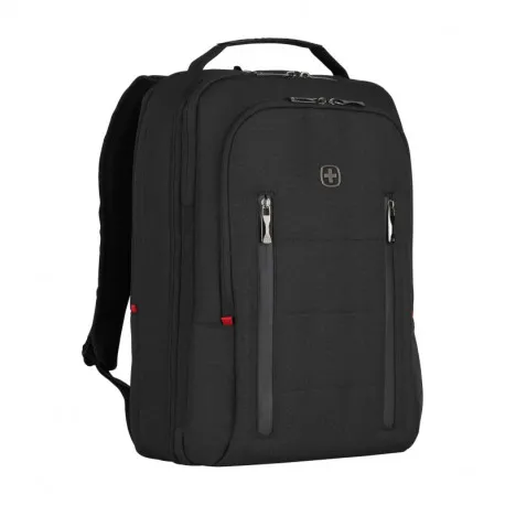 wenger ruksak city traveler za prijenosnike do 16", crni - slika 1