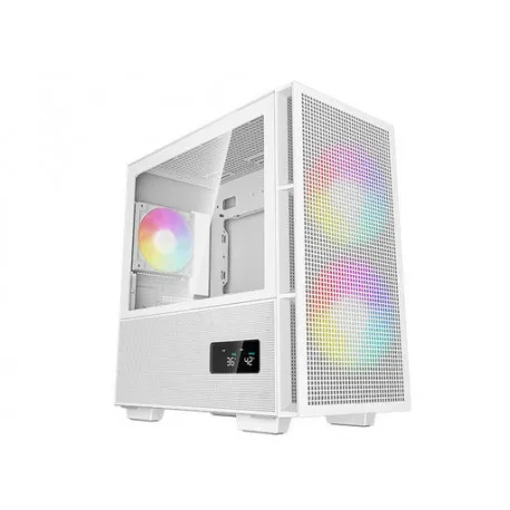 DeepCool CH360 Digital, Micro-ATX, ARGB, LCD, kaljeno staklo - Umag