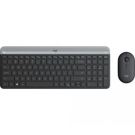 logitech slim wireless combo mk470, slo - slika 1