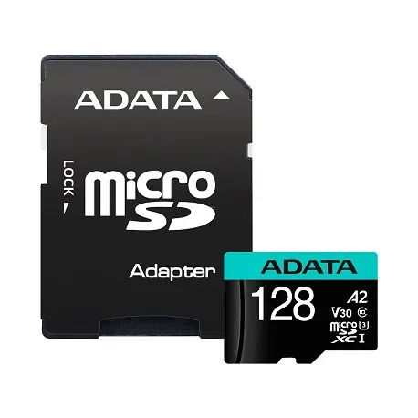 adata premier pro 128 gb microsdxc (class 10, uhs-i u3, v30, a2) - slika 1