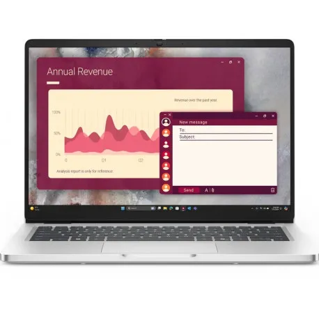 Dell Pro 14 (PC14250),14" FHD+ (1920x1200), Non-Touch,Intel Core Ultra 5 235U (12 TOPS NPU, 12C, up - Umag