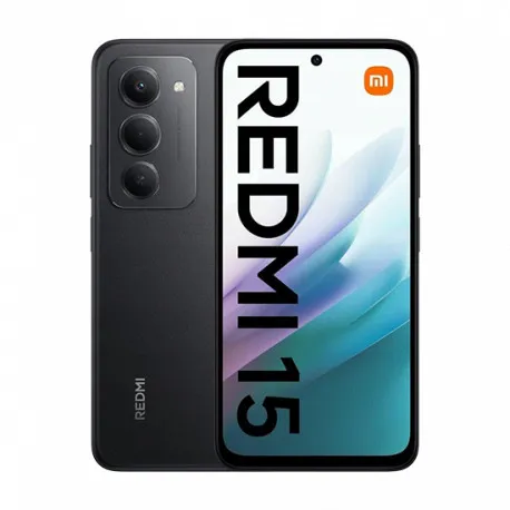 xiaomi redmi 15 4g dual sim 8gb ram 256gb - midnight black - slika 1
