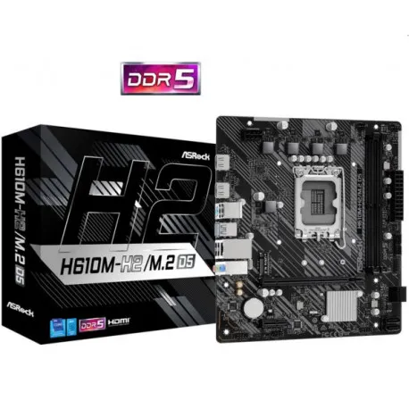 Asrock Intel LGA1700 H610M-H2 M.2 D5 - Umag