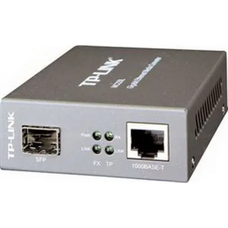 TP-Link 1GbE RJ45 to 1000-base SFP Open Slot Media Converter - Umag