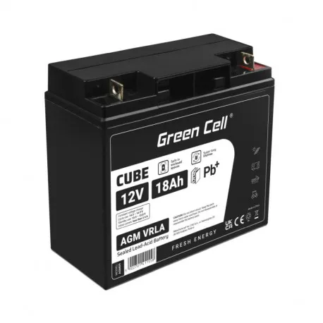 green cell (agm09) baterija agm 12v/18ah - slika 1