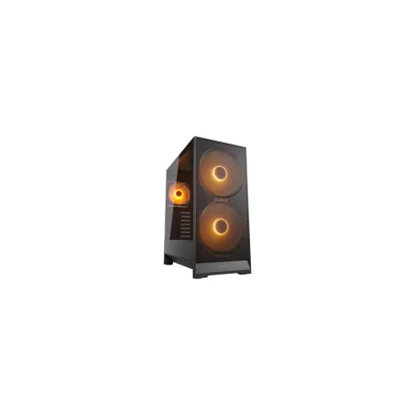 COUGAR AIRFACE 180 PC Case, Mid Tower, Black - Umag