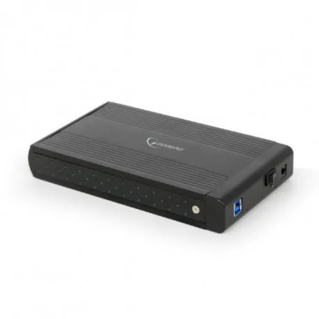 Gembird External USB 3.0 enclosure, black - Umag
