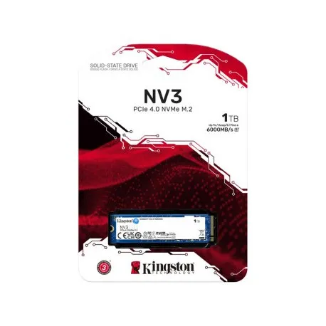 Kingston NV3 NVMe 1000GB,R6000/W2200, M.2 2280 - Umag