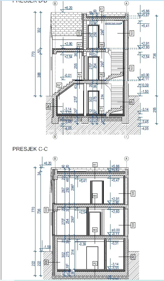 projekt u zagrebačkoj - moderna urbana zgrada s 6 stambenih jedinica - slika 24