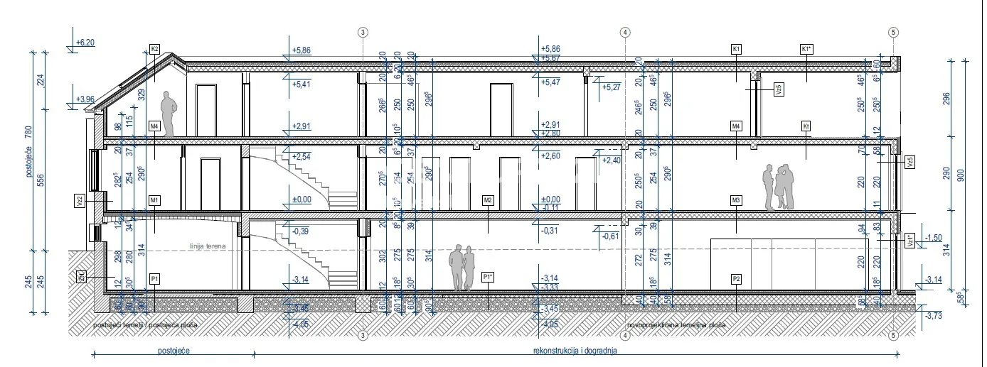 projekt u zagrebačkoj - moderna urbana zgrada s 6 stambenih jedinica - slika 23