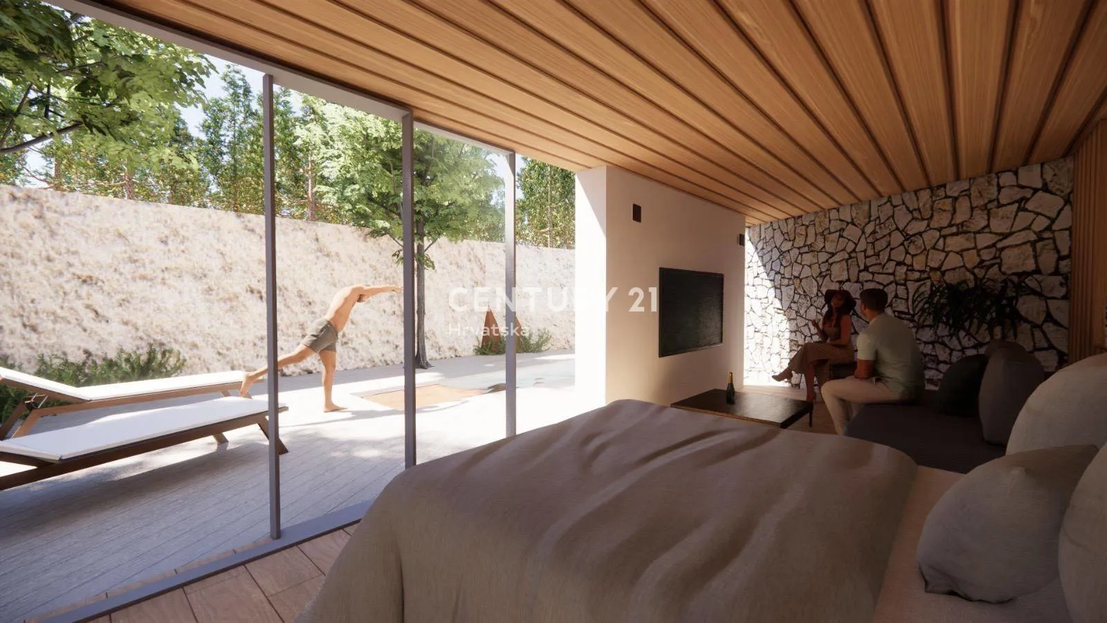 vila foresta – ekskluzivna osama u stoljetnoj hrastovoj šumi, risika, otok krk - slika 9
