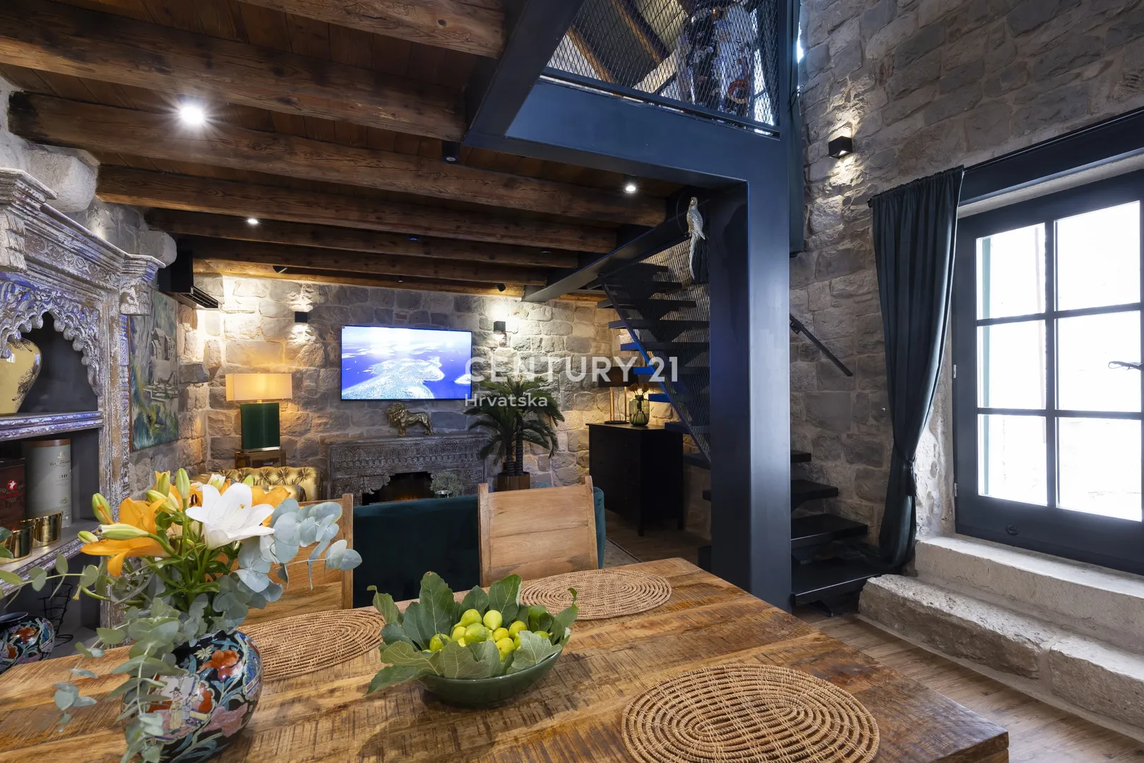 luksuzni, dvoetažni apartman -kaštel stari, 50 m od mora - slika 47