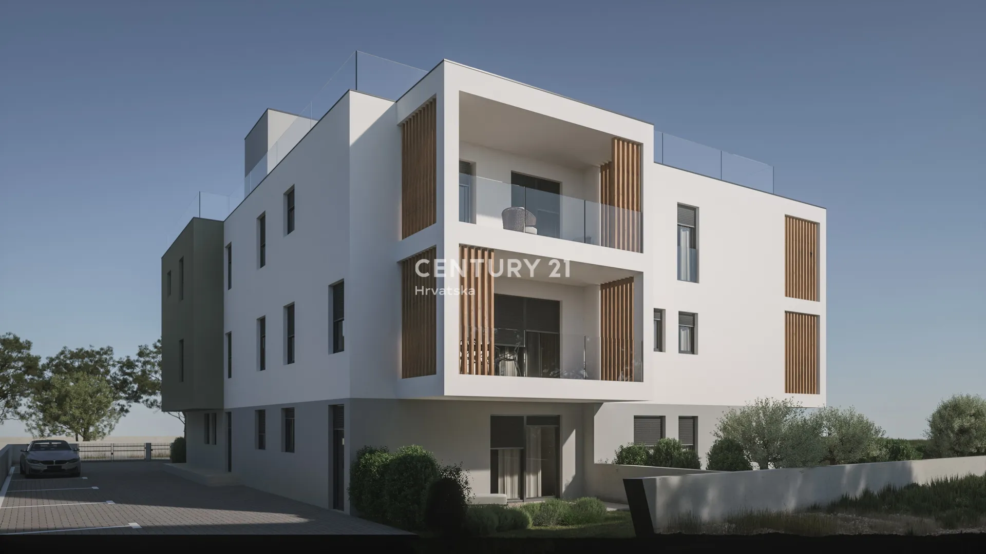 APARTMAN A1 – PRIZEMLJE S DVORIŠTEM | 69,52 m² | VODICE, NOVOGRADNJA