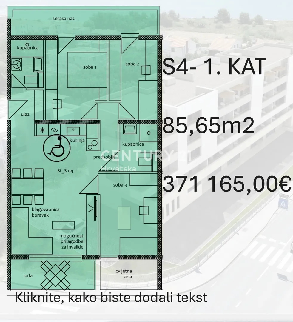 trosobni stanovi na top lokaciji u trogiru - slika 5