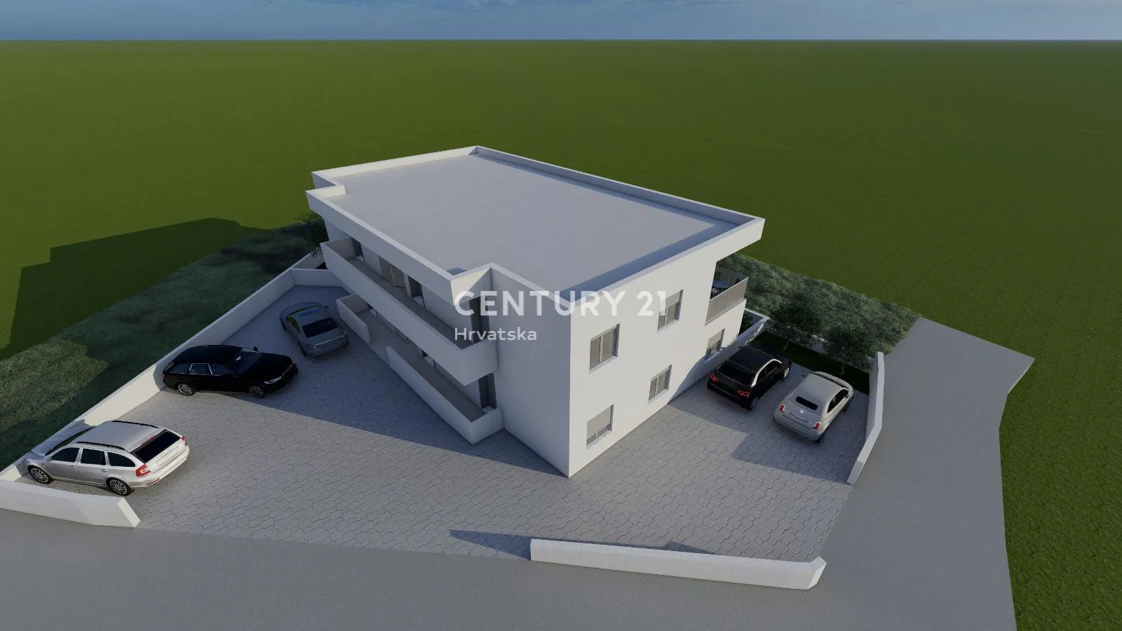 dvosoban stan s1 – prizemlje | 54,40 m² + vrt | marina, novogradnja - slika 2