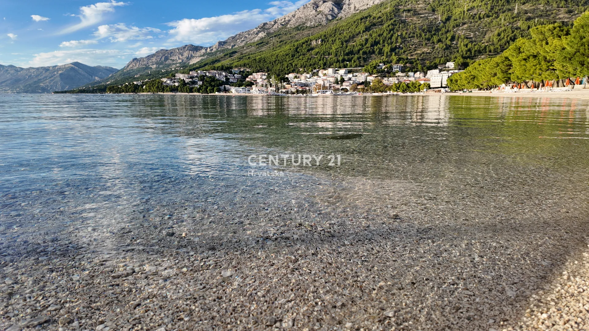 dvoetažni stan s panoramskim pogledom na more i otoke – baška voda - slika 34