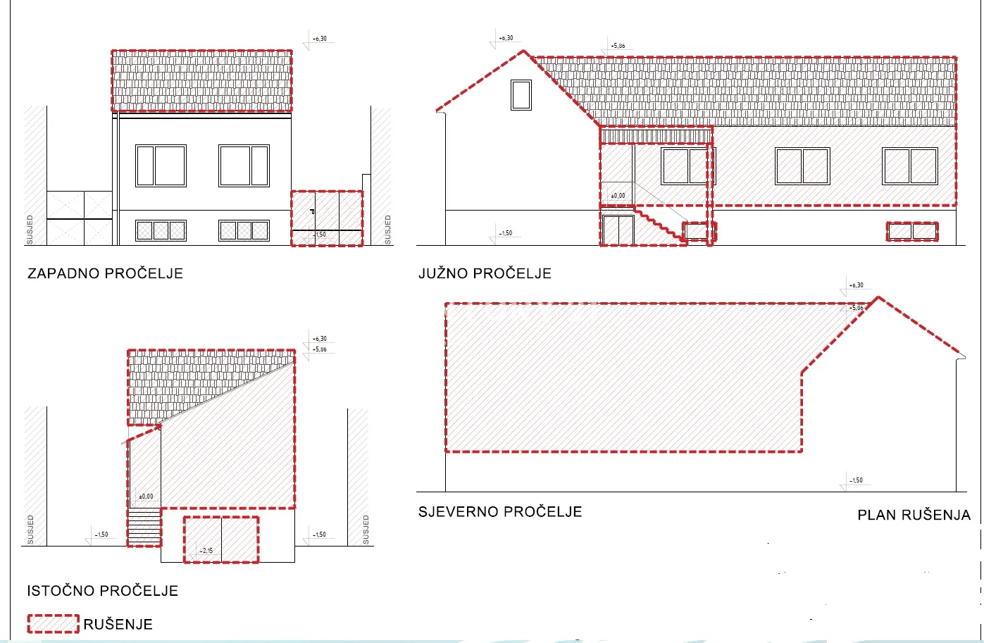 projekt u zagrebačkoj - moderna urbana zgrada s 6 stambenih jedinica - slika 27