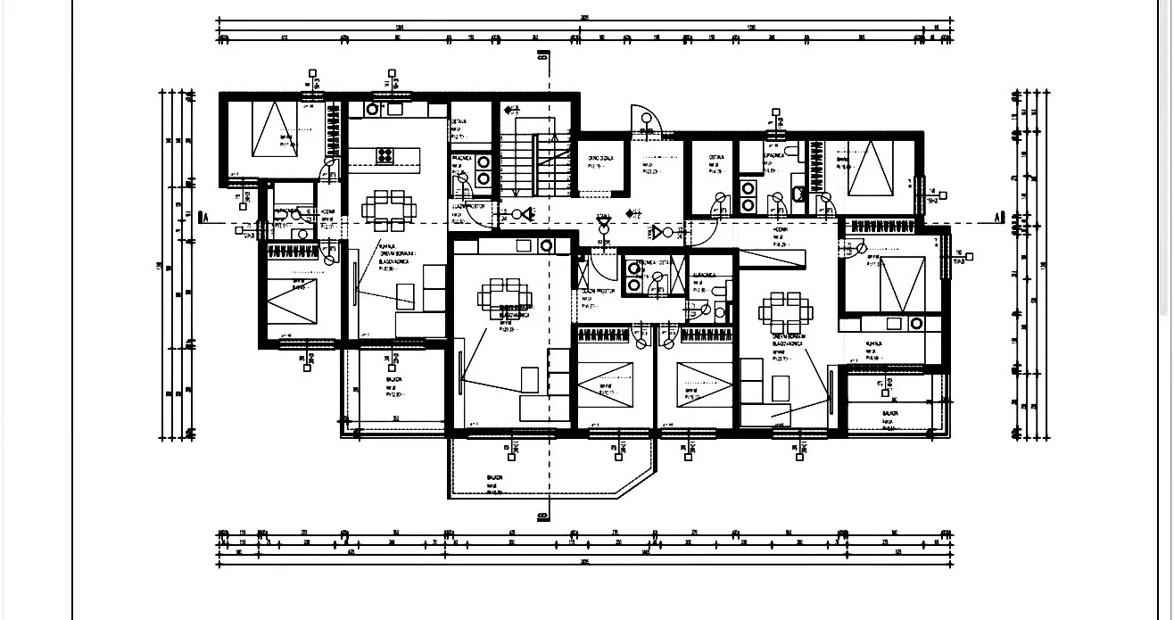 top investicija:seget donji – zemljište s dozvolom za modernu zgradu, 5 etaža 1.300 m² - slika 8