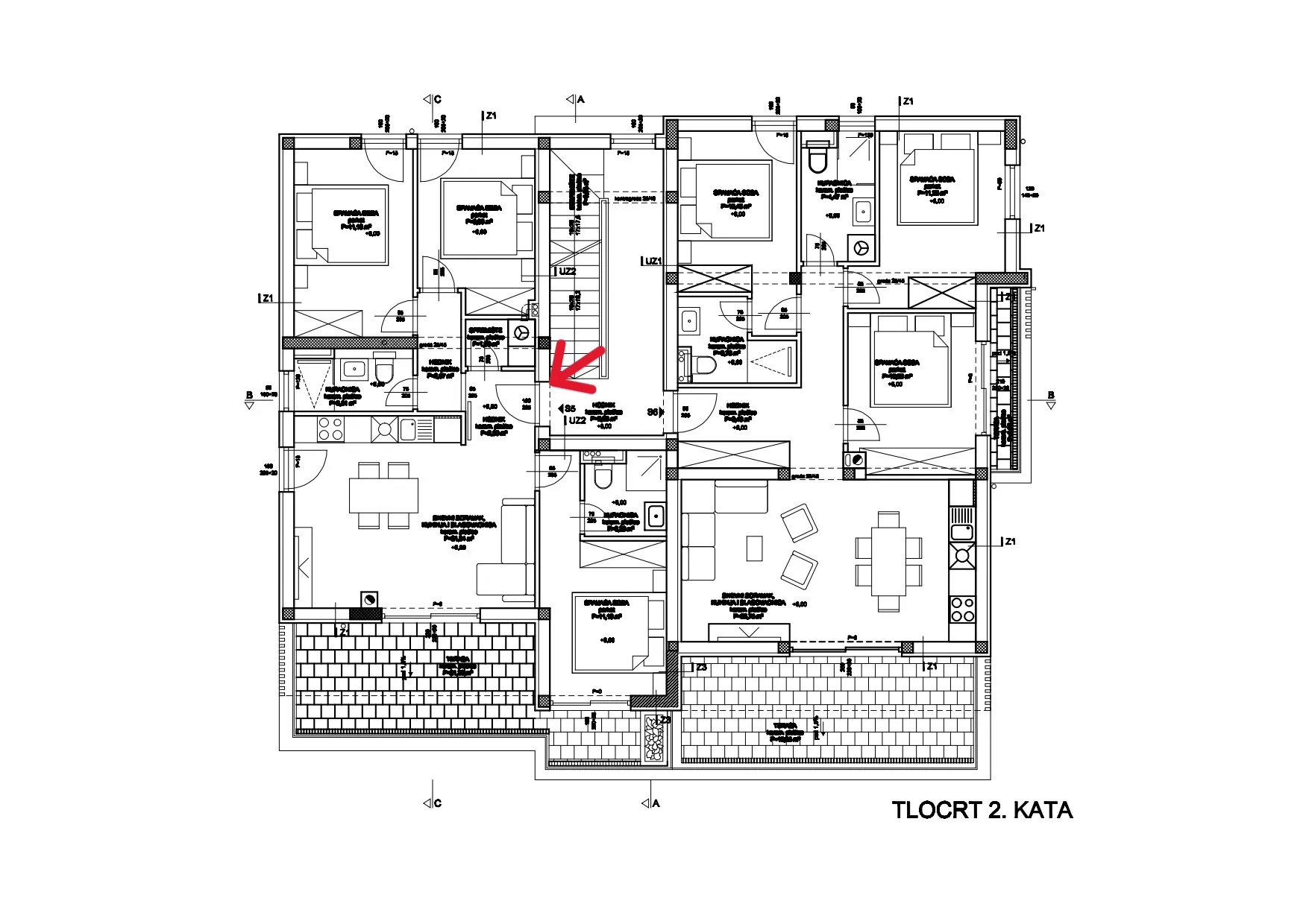 penthouse s privatnom krovnom terasom | 131,50 m² | vodice, novogradnja - slika 8