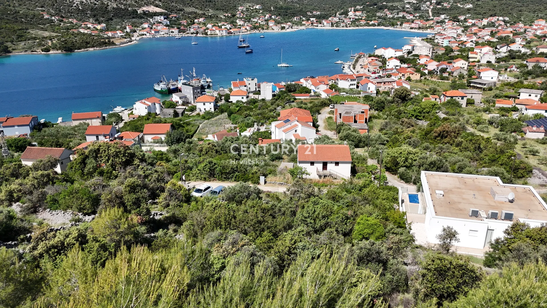 prodaja, zemljište, građevinsko, splitsko-dalmatinska županija, marina, vinišće - slika 12