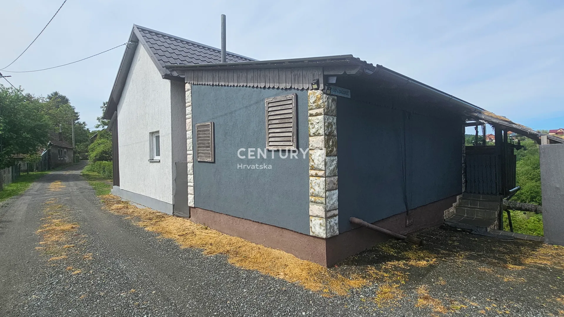 Varaždinske Toplice – Vrtlinovec | Vikendica 35 m² + balkon 6 m² + terasa 7,5 m² | Zemljište 361 m² | Pogled na Varaždin Breg - Varaždin Breg, Gornji Kneginec