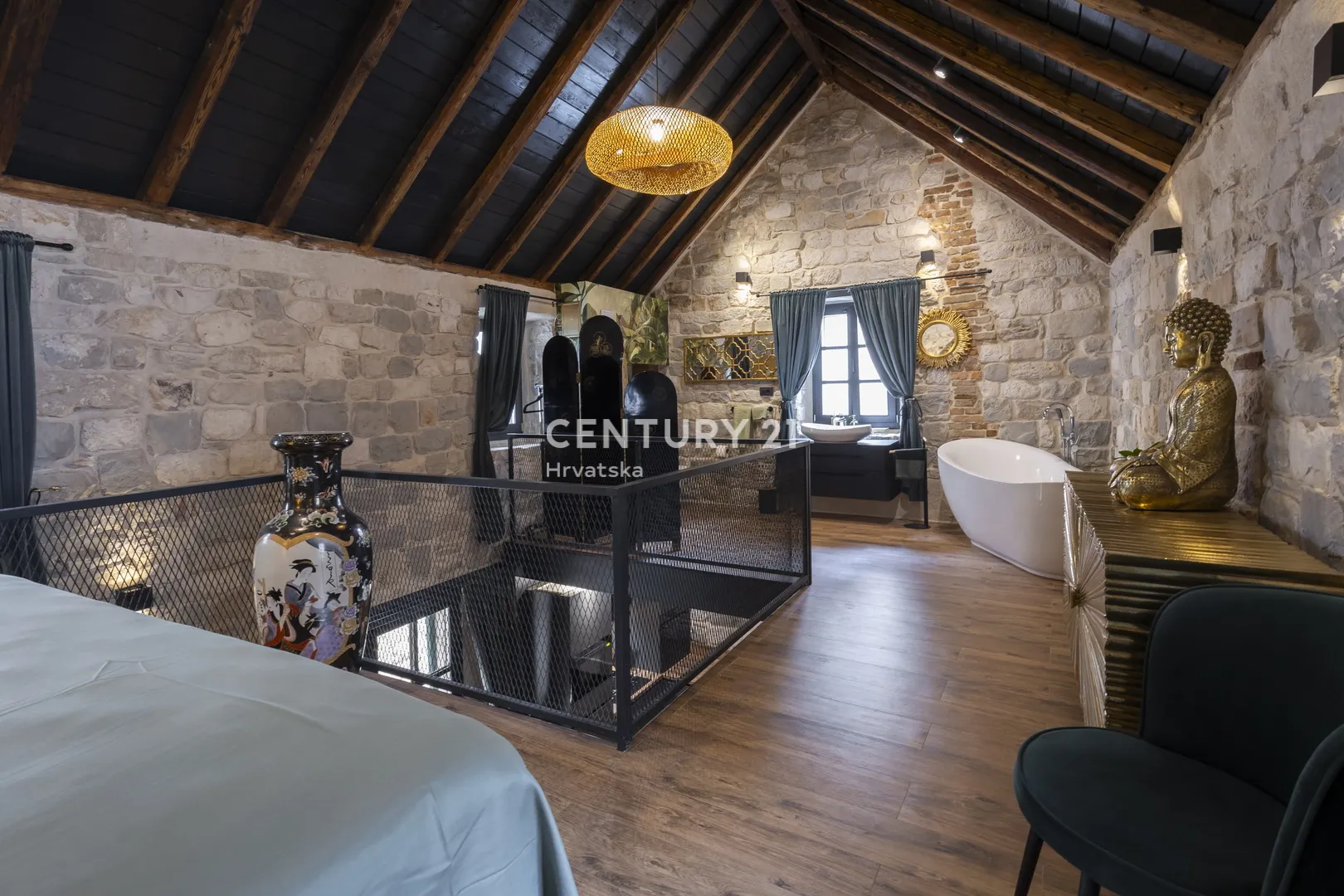luksuzni, dvoetažni apartman -kaštel stari, 50 m od mora - slika 33