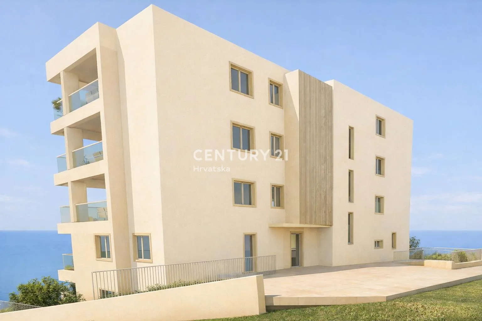 top investicija:seget donji – zemljište s dozvolom za modernu zgradu, 5 etaža 1.300 m² - slika 4
