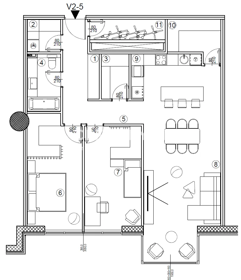 varaždin – centar | trosobni stan 107,63 m² | 2. kat | ekskluzivna novogradnja | energetski razred a - slika 2