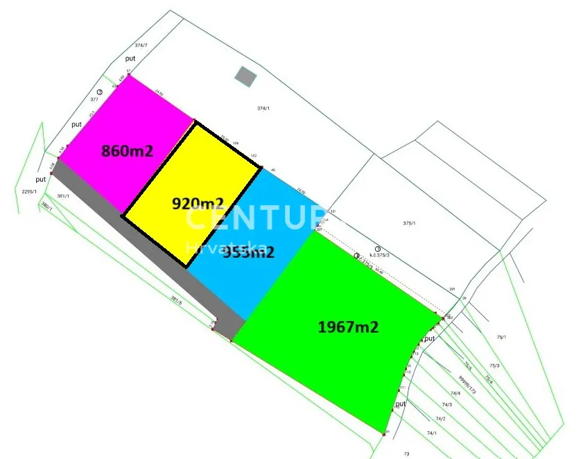 građevinsko zemljište 920 m², novi marof, madžarevo - slika 2