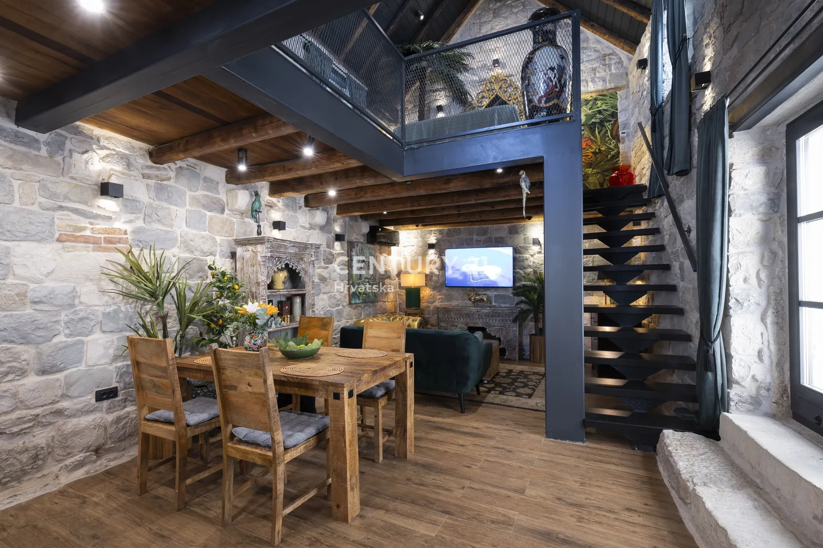 luksuzni, dvoetažni apartman -kaštel stari, 50 m od mora - slika 51