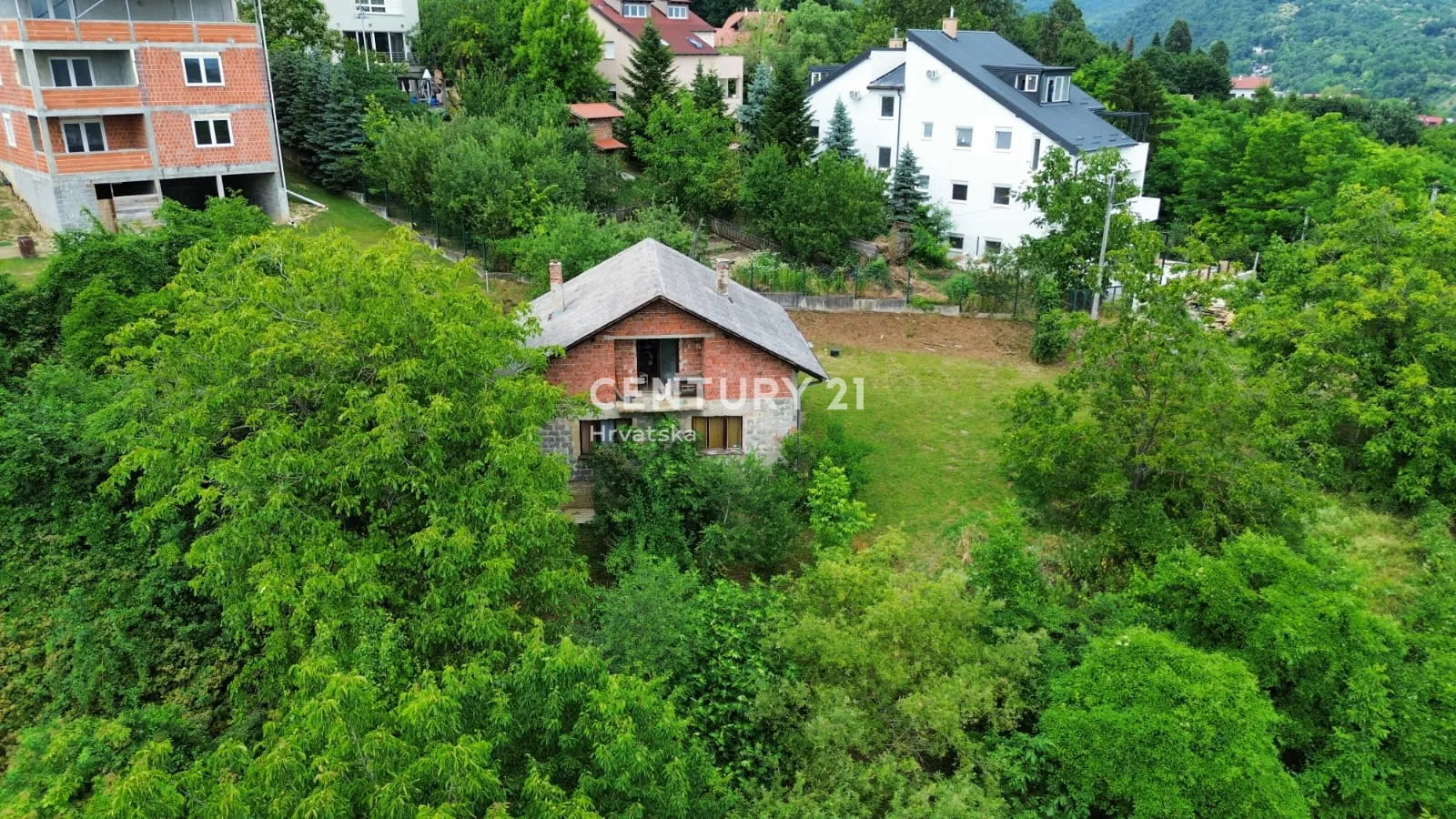 građevinsko zemljište 909m² sa postojećim objektom, zagreb, gornje vrapče - slika 1