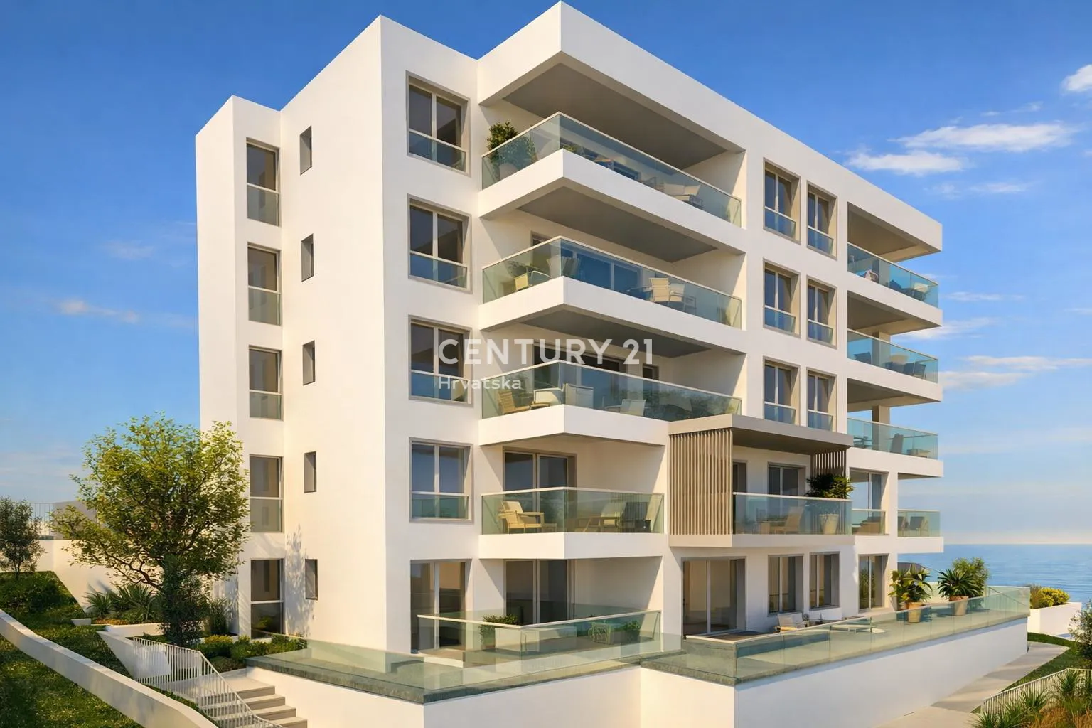 top investicija:seget donji – zemljište s dozvolom za modernu zgradu, 5 etaža 1.300 m² - slika 3