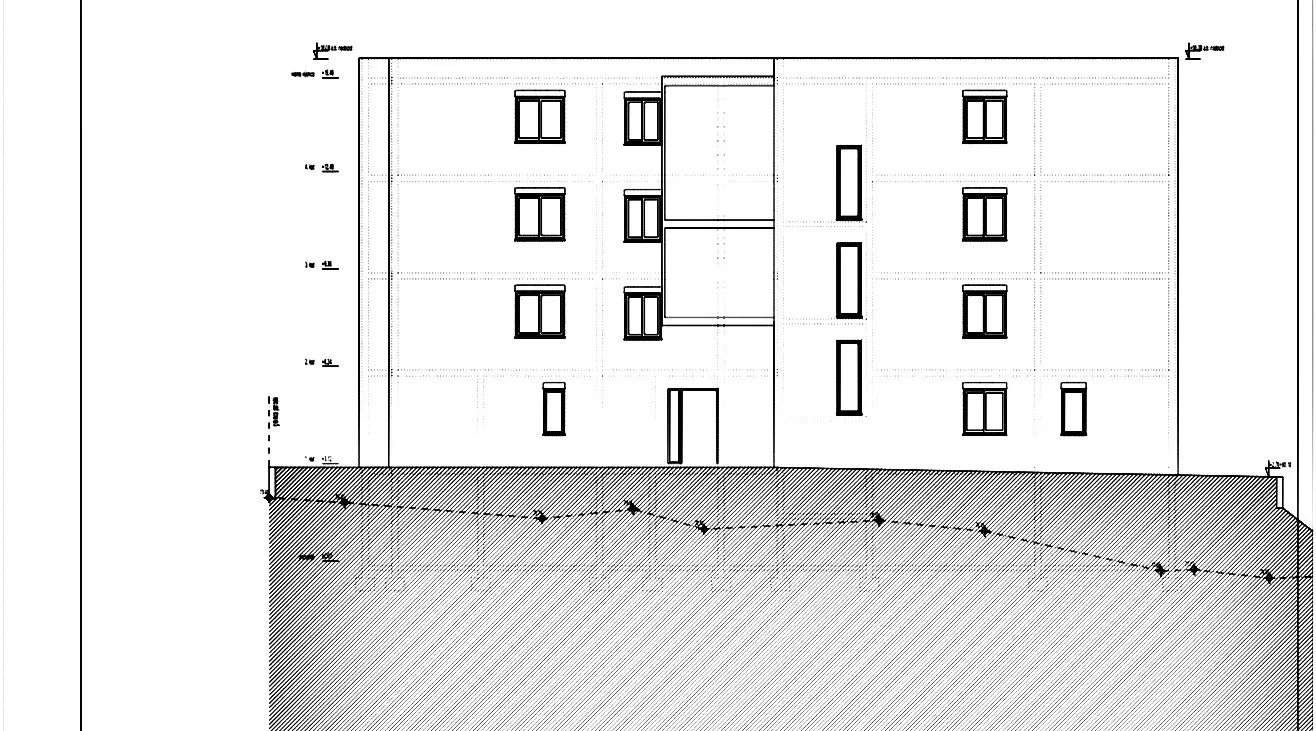 top investicija:seget donji – zemljište s dozvolom za modernu zgradu, 5 etaža 1.300 m² - slika 14
