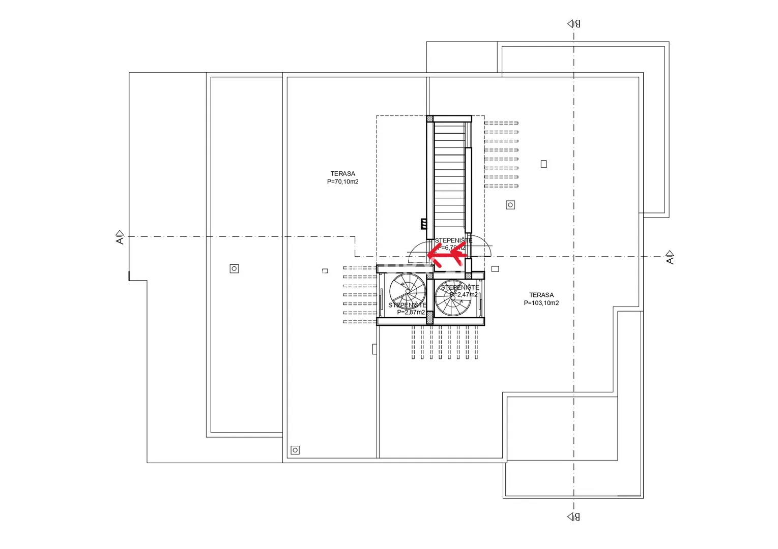 predivan trosoban stan drugi red do mora s krovnom terasom (96,06 m/2) - slika 32