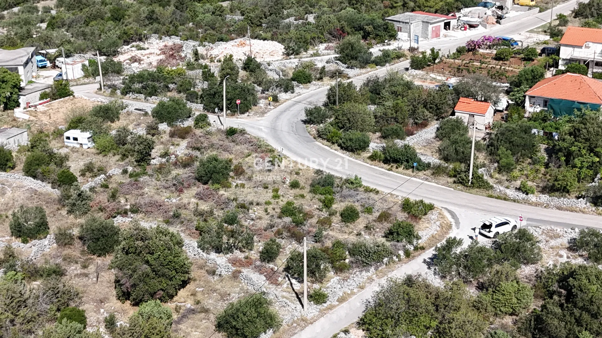 prodaja građevinskog zemljišta – vinišće, ulica greben (874 m²) - slika 11