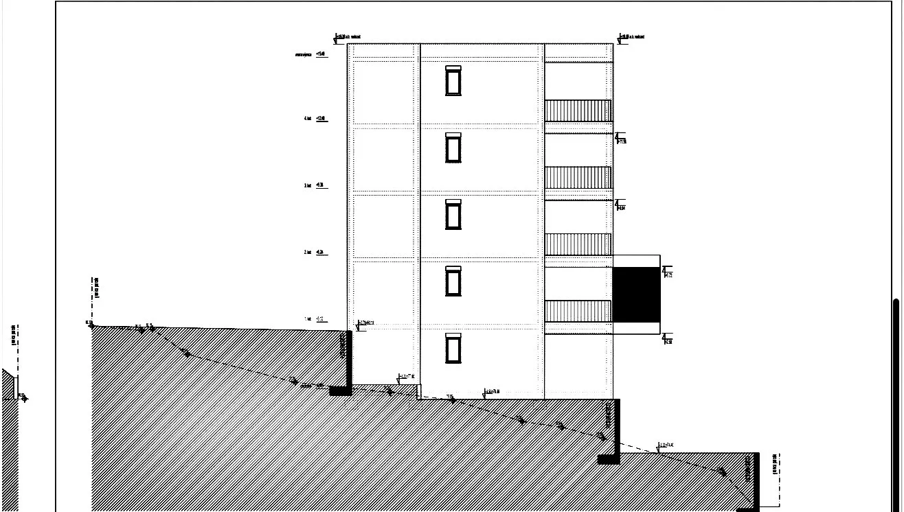 top investicija:seget donji – zemljište s dozvolom za modernu zgradu, 5 etaža 1.300 m² - slika 15