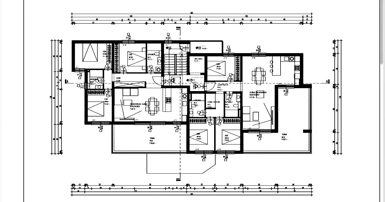 top investicija:seget donji – zemljište s dozvolom za modernu zgradu, 5 etaža 1.300 m² - slika 7