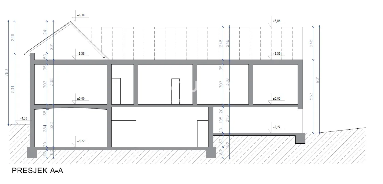 projekt u zagrebačkoj - moderna urbana zgrada s 6 stambenih jedinica - slika 19