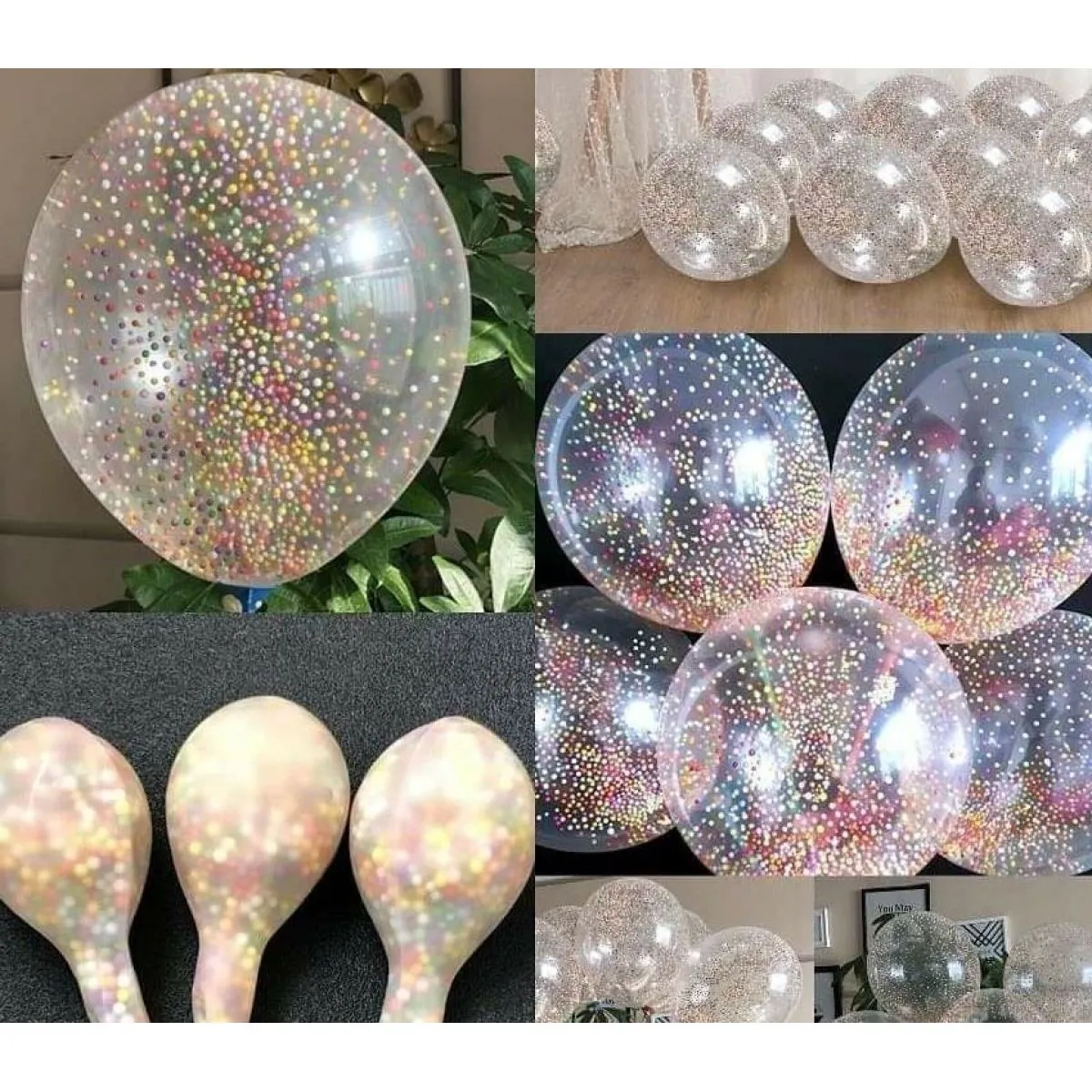 (25 komada paket) baloni punjeni lopticama 30cm - slika 12