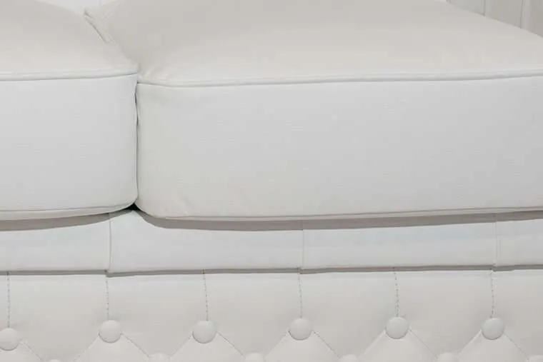 chesterfield fotelja first class leather | 1-sjedište | white - slika 3