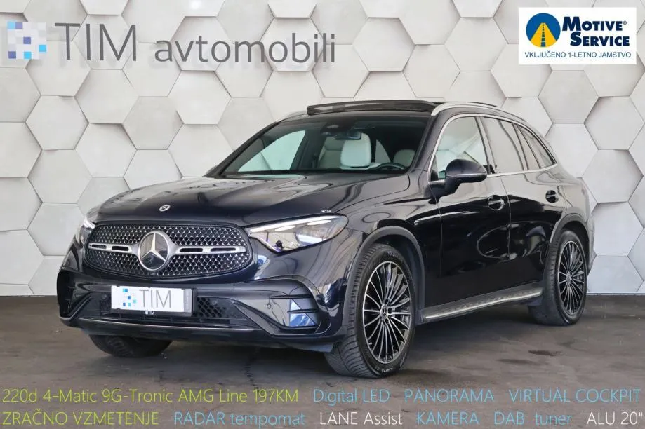 Mercedes-Benz GLC 220d 4-Matic 9G-Tronic AMG Line AirMATIC PANO - Ljubljana
