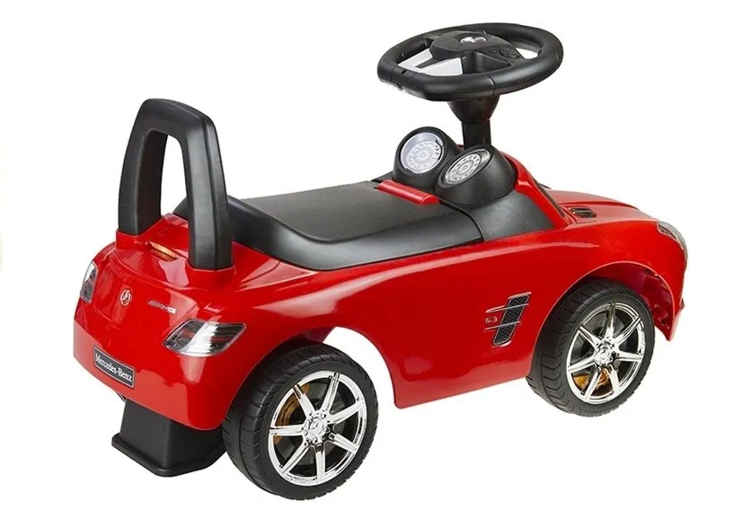 dječja guralica mercedes benz sl - crveni - slika 2