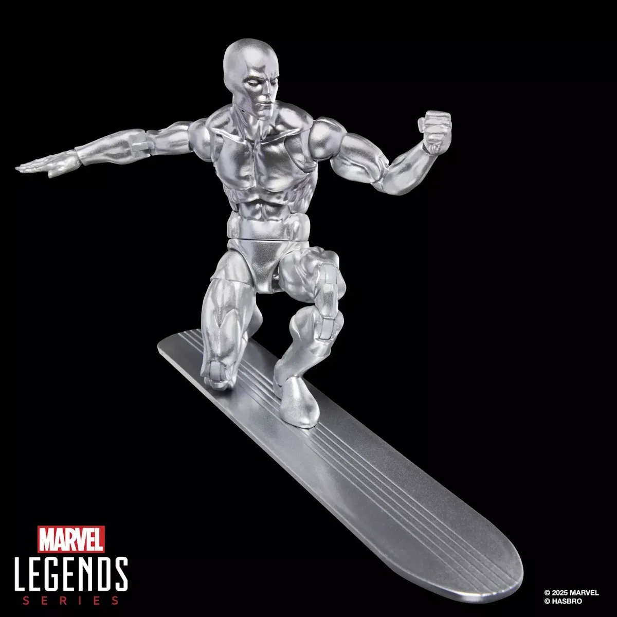 marvel legends series: silver surfer figura, 15cm - slika 5