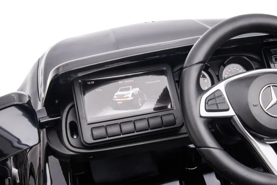 licencirani auto na akumulator mercedes dk-mt950 4x4 - crni/lakirani - slika 14