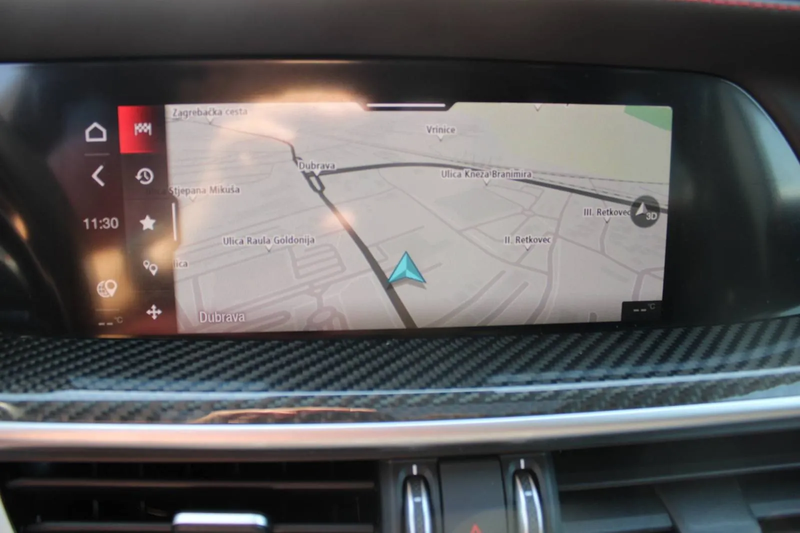 alfa romeo stelvio 2.9 v6 q4 quadrifoglio *panorama, harman kardon, ka - slika 24