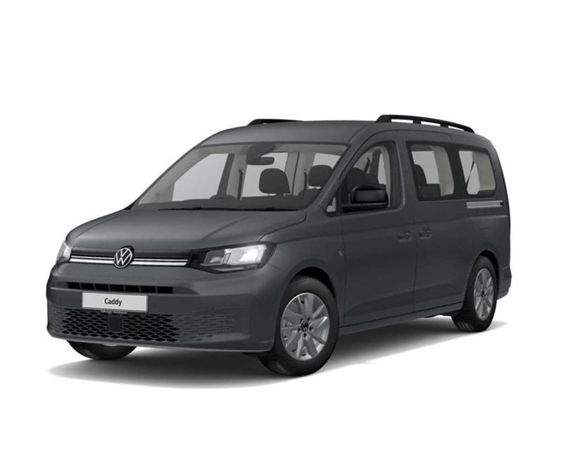 Uzdužni Krovni Nosači Za Vw Caddy V Maxi - Srebrni-Crni - Županja
